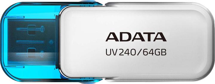 Productafbeelding Adata UV240 64GB USB-stick, Wit (64 GB, USB-A)
