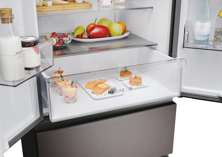 Image du produit Haier FRIGO HFR3718DNMD DARK INOX FRENCH DOOR () (402 l)