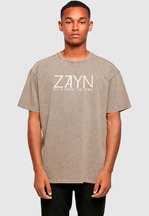 Produktbild Merchcode ZAYN - Indigo Acid Washed Oversize Tee - 193209 (5XL)