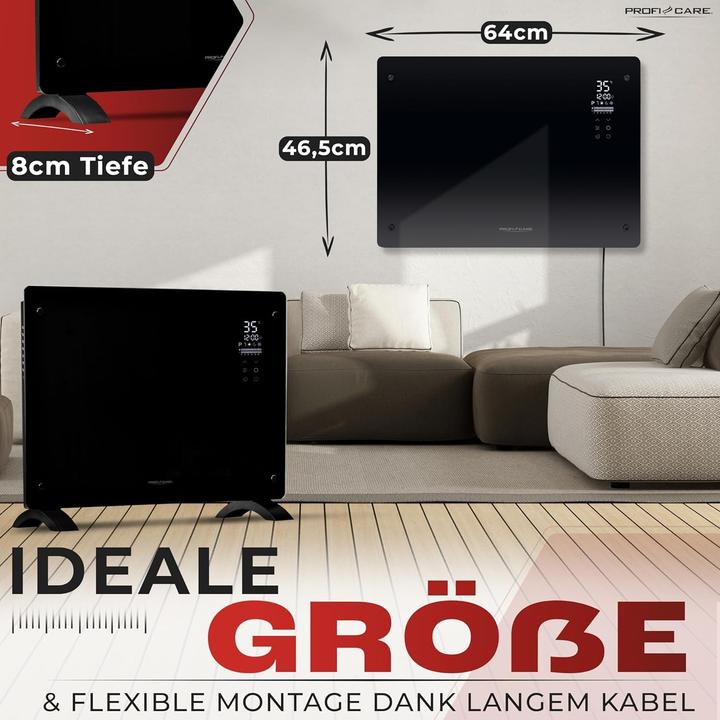 Actual product image Profi-Care ProfiCare PC-GKH 3118 electric heater 750/1500 Watt (1500 W)