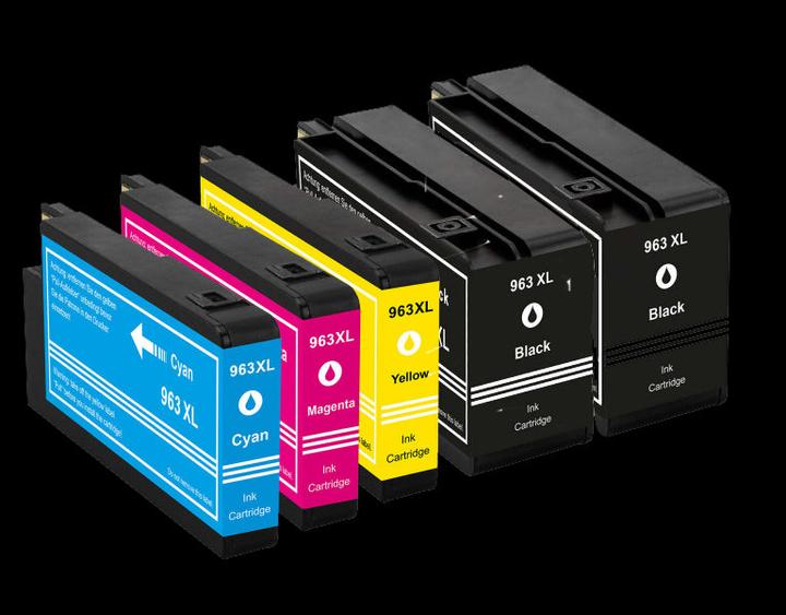 Actual product image Hermex Alternative ink cartridge to HP 963 XL (M, B, Y, FC)