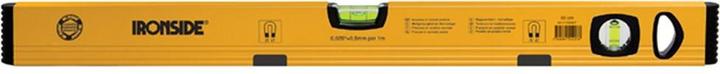 Productafbeelding Ironside Aluminium magnetische waterpas 80 cm met 2 waterpassen, 1 stuk, 100243 (80 cm)