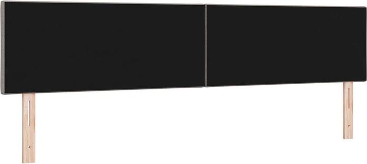 Produktbild VidaXL Kopfteil mit Rautenmuster Taupe 200 cm Stoff