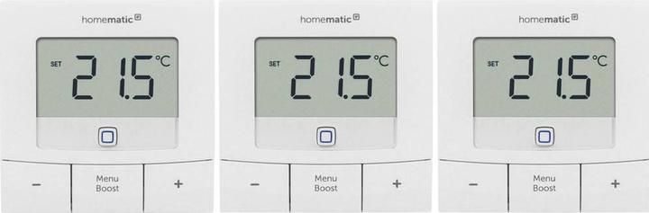 Produktbild Homematic IP 3er Set Wandthermostat basic