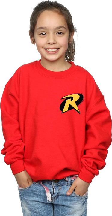 Produktbild Batman Robin Logo Sweatshirt Mädchen (116)
