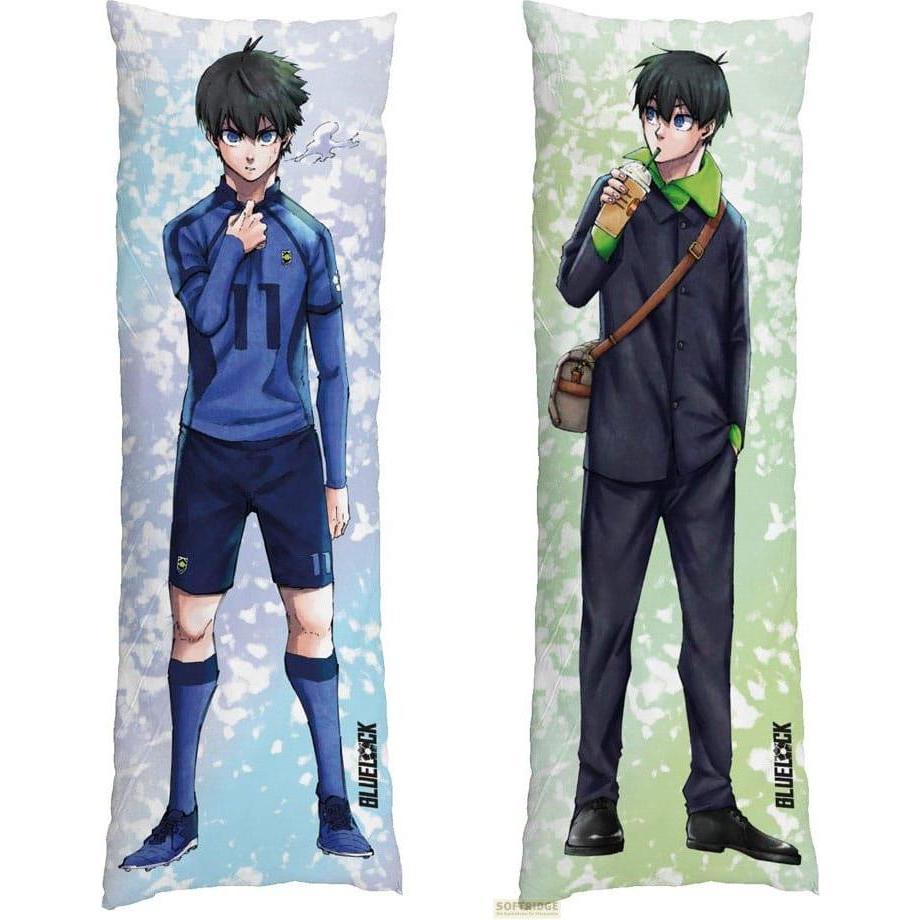 Sakami, Bettwäsche, Blue Lock housse de coussin Dakimakura Yoichi Isagi (Duvetbezug, 150 x 50 cm)
