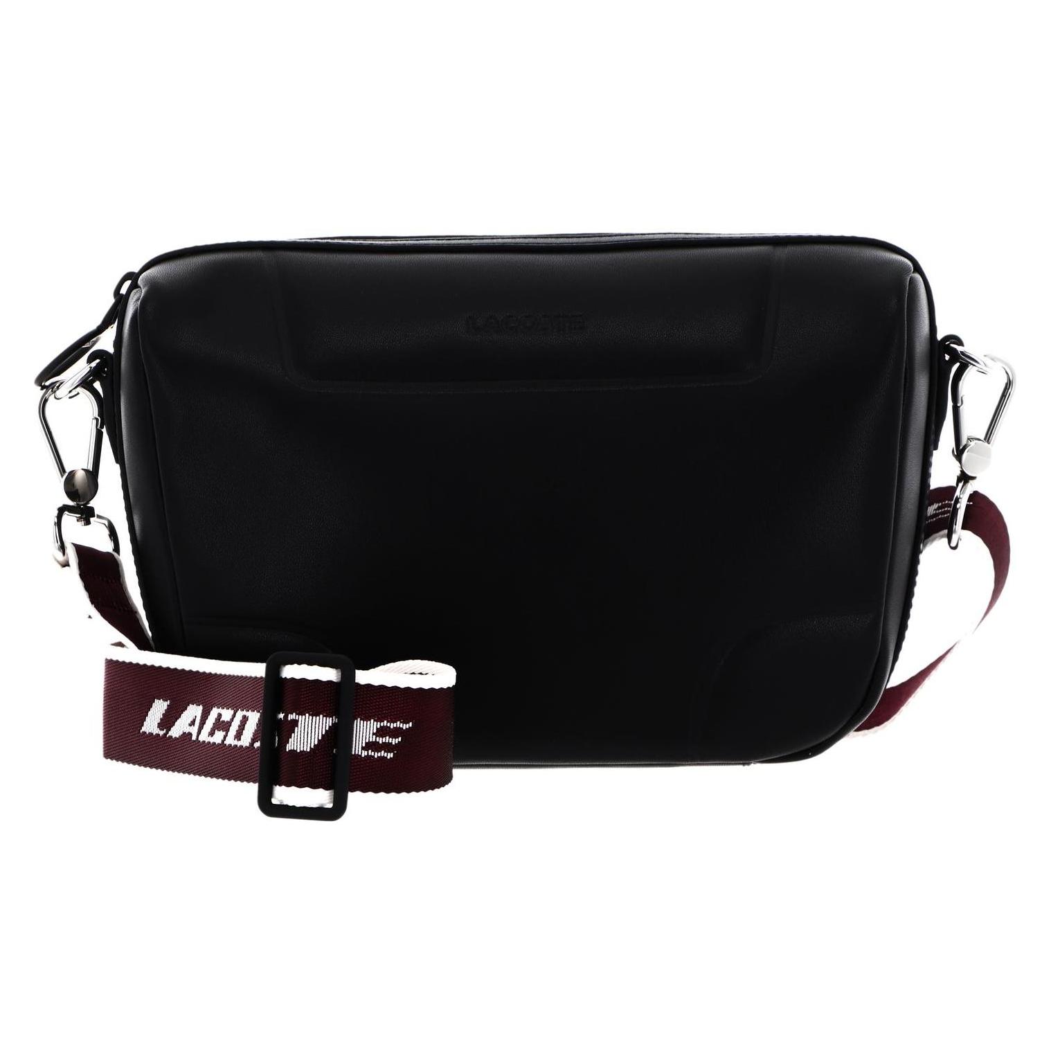 Lacoste, Damen, Handtasche, Original Crossover Bag, Schwarz