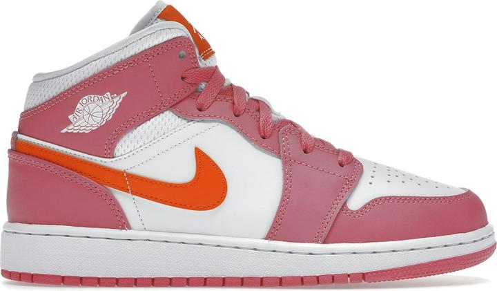 Image du produit Jordan 1 Mid Pinksicle Safety Orange (GS) (37.5)