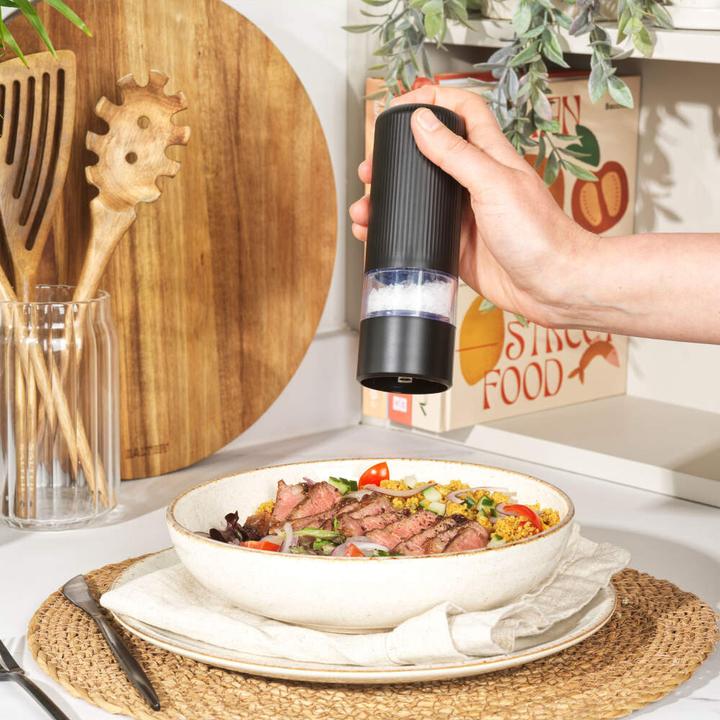 Productafbeelding Salter BW12958EU7 Clarence Electric Salt & Pepper Mill Black (Peper, Zout)