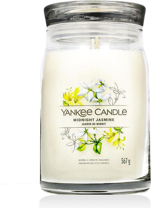 Produktbild Yankee Candle Duftkerze Midnight Jasmine Signature Large Jar (567 g)