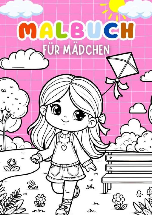 Produktbild Malbuch mädchen