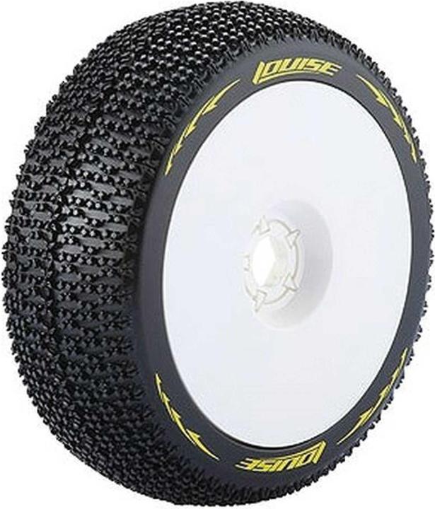 Actual product image Louise B-Maglev tyre soft on rim white 17mm (2)