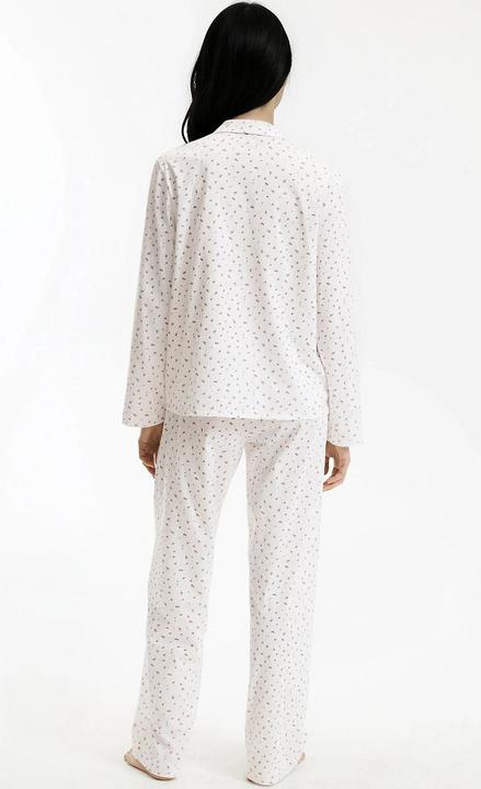 Produktbild La Redoute Collections Jersey-Pyjama mit langen Ärmeln (M)