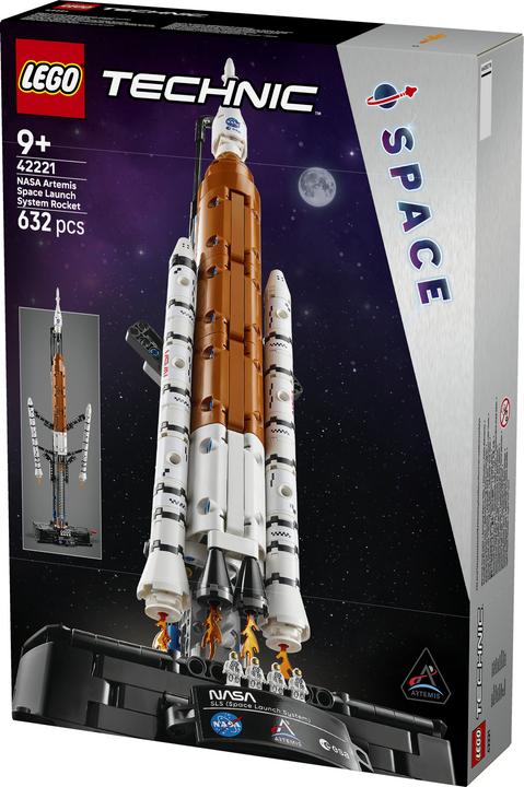 Image du produit LEGO NASA Artemis SLS-Schwerlastrakete (42221, LEGO Technic)