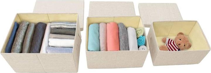Actual product image vidaXL Aufbewahrungsbox (34 cm, 3x)