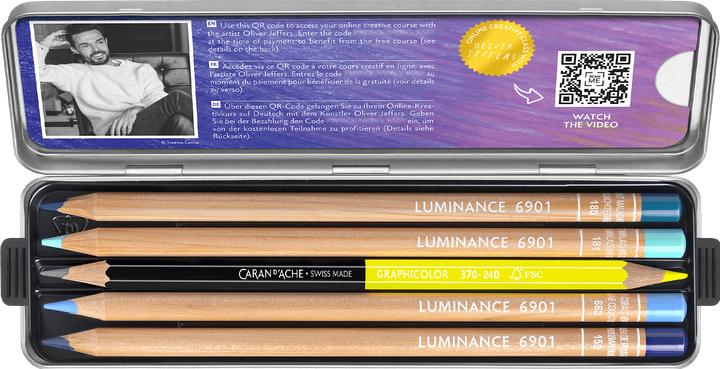 Produktbild Caran d'Ache Luminance 6901 Oliver Jeffers Sonderedition (Mehrfarbig, 10 x)