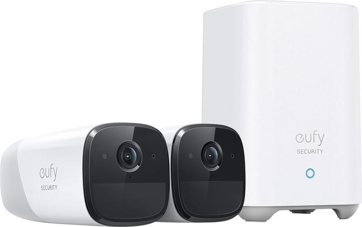 Actual product image eufy eufyCam 2 Pro Set of 2 (2304 x 1296 Pixels)