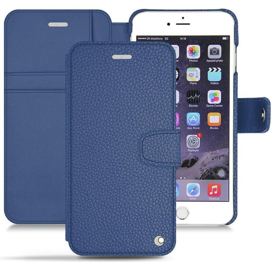 Thumbnail - Noreve Lederschutzhülle Wallet (Apple iPhone 6s), Smartphone Hülle, Blau