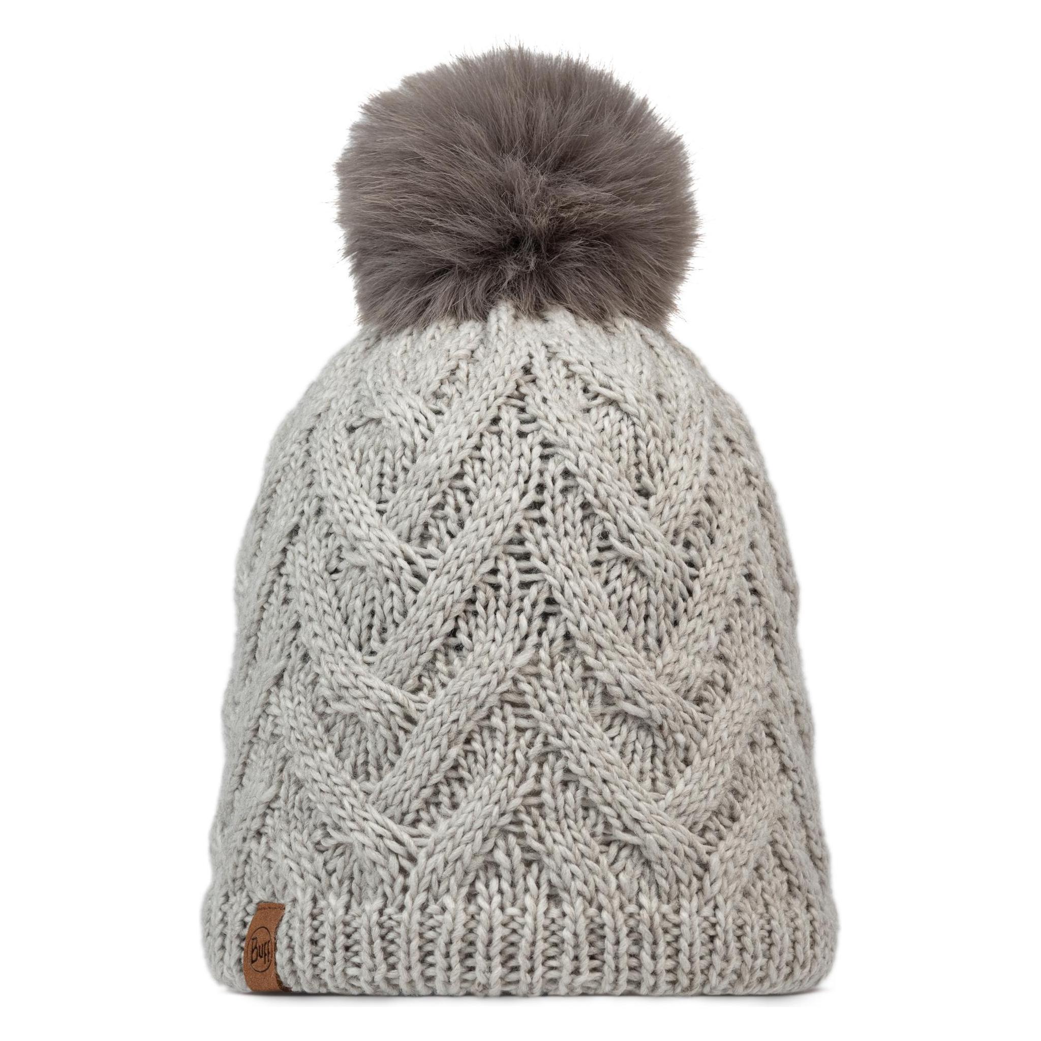 Buff, Unisex, Pet, K&P Band Hat Caryn Cru, Grijs
