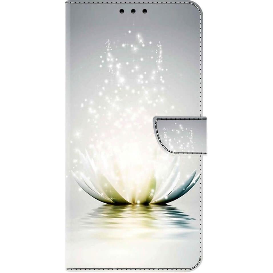 Cover-Discount iPhone 15 - 3D-Effekt Hülle Etui Lotusblüte (Apple iPhone 15), Smartphone Hülle, Mehrfarbig