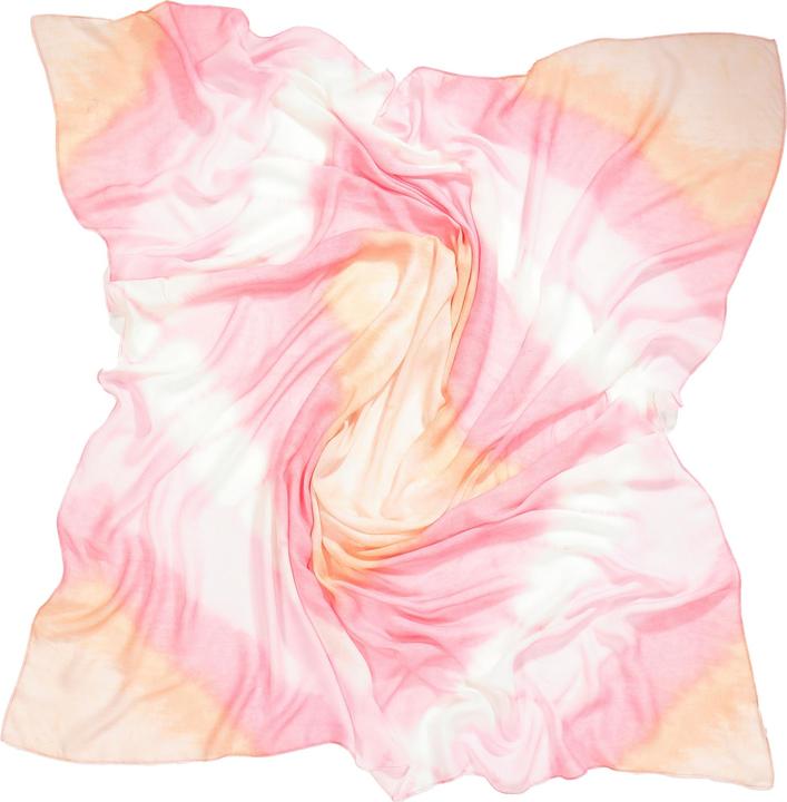 Immagine prodotto Ulla Popken Foulard con stampa in stile batik e nappe