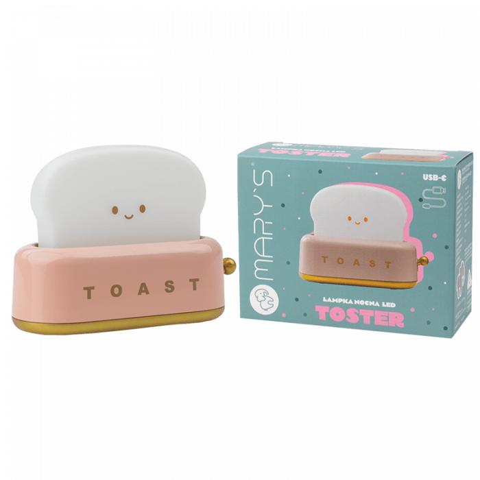 Thumbnail - Marys, Nachtlicht, Lampe Toaster Pink