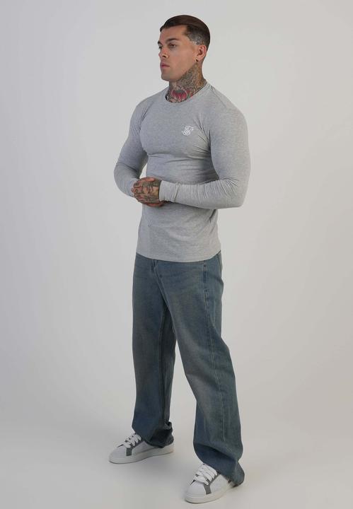 Actual product image Siksilk Langarmshirt Essentials Long Sleeve T-Shirt (M)