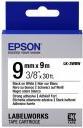 Productafbeelding Epson Labelcassette Lk-3wbw (0.90 cm, Zwart)