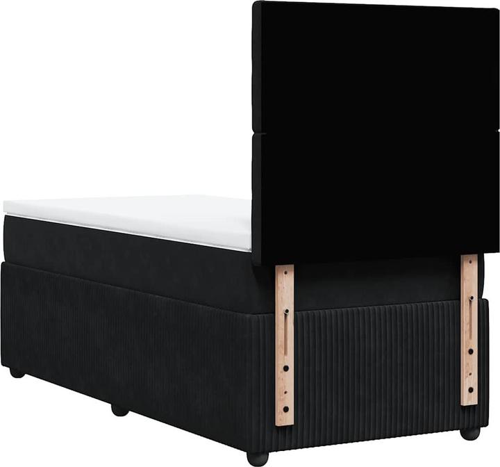 Produktbild VidaXL Bo x springbett mit Matratze 120 x 200 cm Samt (120 x 200 cm)
