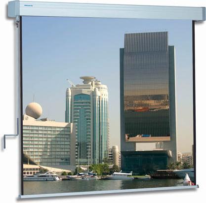 Actual product image Projecta Hapro Manual - Screen - Ceiling mounting possible, suitable for wall mounting. (180", 1:1)