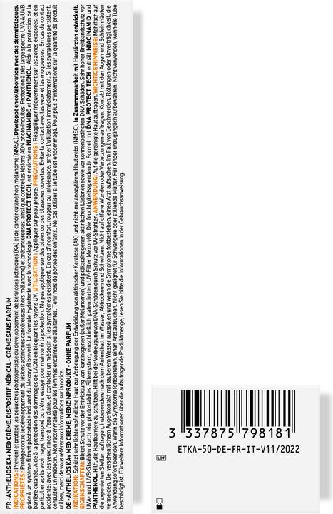 Produktbild La Roche Posay Anthelios 100 KA+ (Sonnencreme, SPF 50+, 50 ml, 81 g)