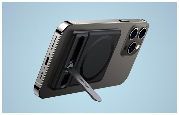 Image du produit Baseus Support magnétique pliable pour iPhone MagSafe (noir)