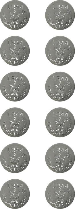 Actual product image Benson Button cell battery 1,5V LR44 12 pcs (12 pcs., LR44)