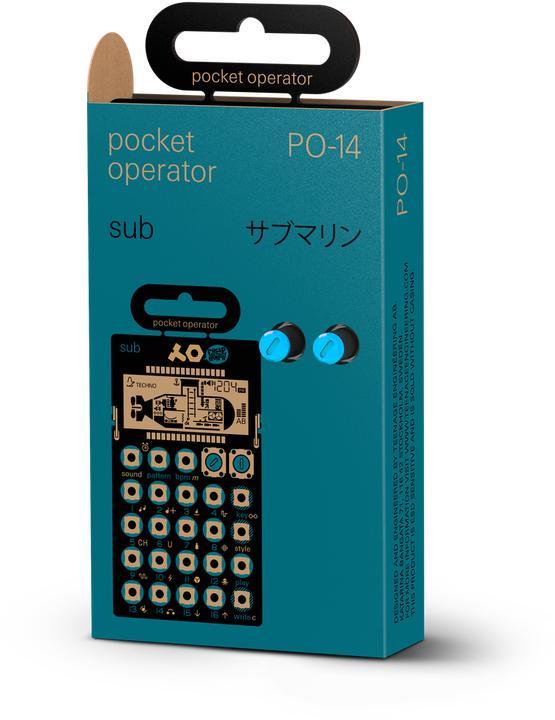 Actual product image Teenage Engineering Pocket Operator PO-14 Sub