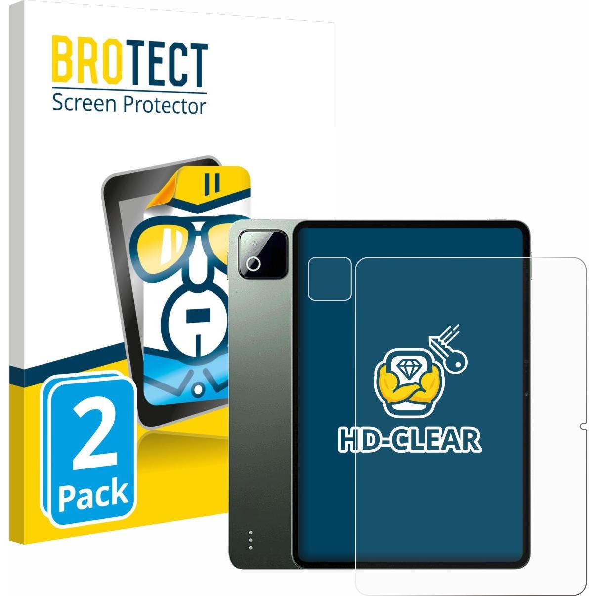 BROTECT Pellicola Trasparente (2 pz., Xiaomi Pad 8 Pro), Pellicola tablet