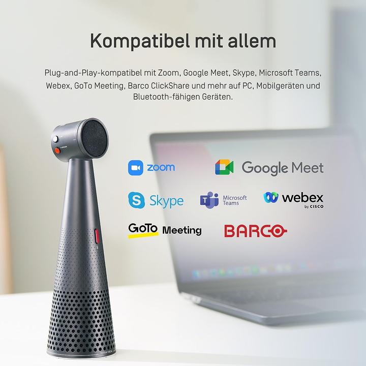 Produktbild Ipevo KFT Freisprecheinrichtung Totem Vocal Mikro schwarz
