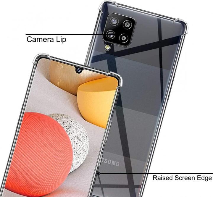 Immagine prodotto Screenguard Samsung Galaxy A42 5G Custodia Crystal Soft Airbag Bumper (Samsung Galaxy A42 5G)