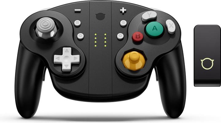 NYXI Wizard 2 - Nintendo Switch GameCube Style Joy-Pad - Black (PC, Switch, Switch 2, Wii)