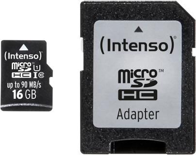 Immagine prodotto Intenso UHS-I Professional (16 GB, microSDHC, U1, UHS-I)