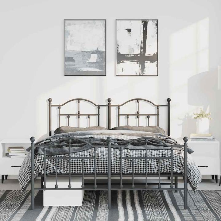 Produktbild vidaXL Bettgestell (135 x 190 cm)