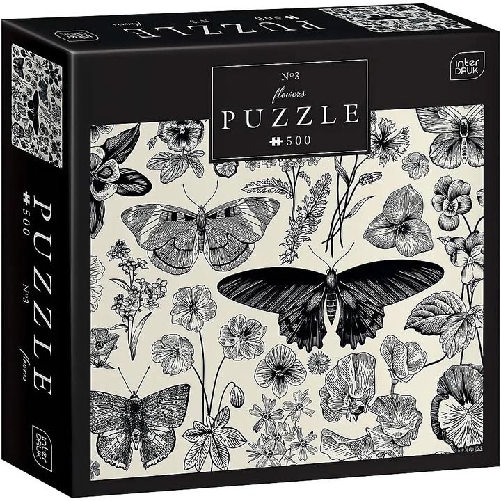 Interdruk Puzzle 500el Flowers 3 (500 pieces)