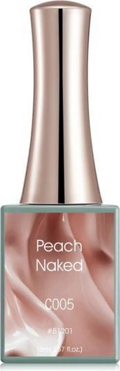 Nagellack24 Gellack Peach Naked C005 UV/LED (Peach Naked, UV-Gel Lack)