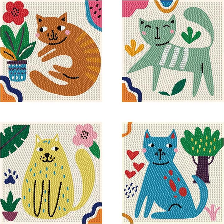 Immagine prodotto Diamond Dotz Diamond Painting Mini Katzen