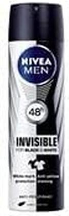 Image du produit NIVEA MEN Men Invisible For Black & White 48h (Spray, 150 ml)