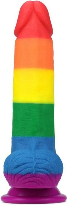 Actual product image Lovetoy Dildo Prider Liquid Silicone 7.5"