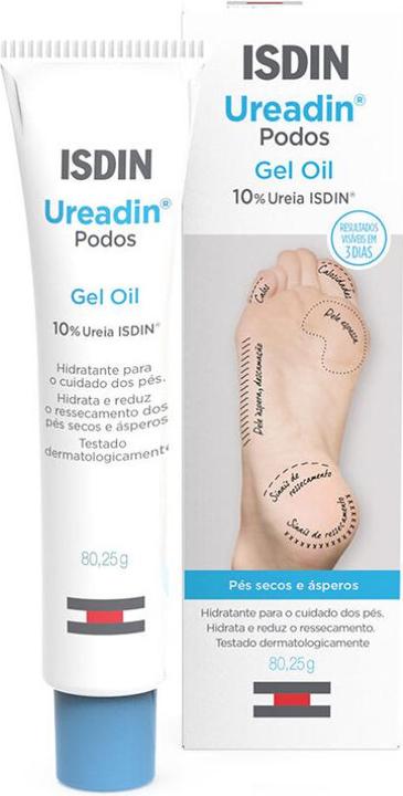 Image du produit Isdin Ureadin Podos Gel d'huile hydratant 75ml pour pieds secs fissurés (Crème et gel pour les pieds, 75 ml)