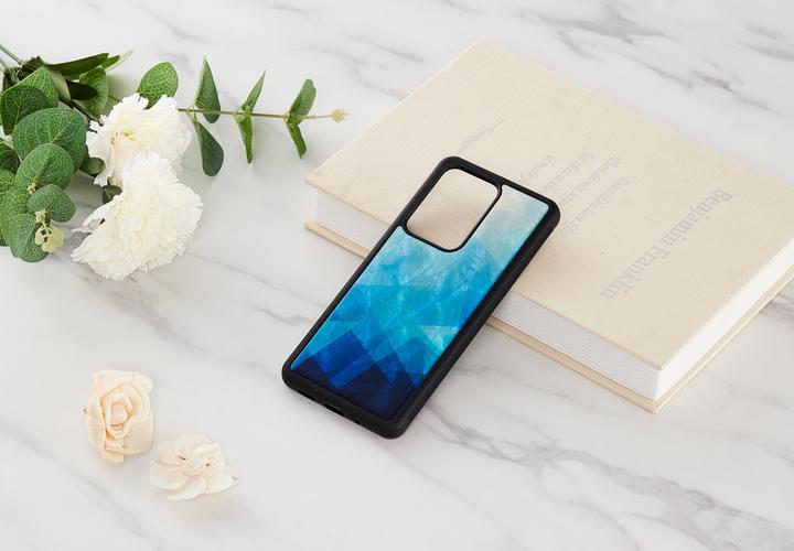 Productafbeelding Ikins hoesje voor Samsung Galaxy S20 Ultra blauw meerzwart (Samsung Galaxy S20 Ultra)