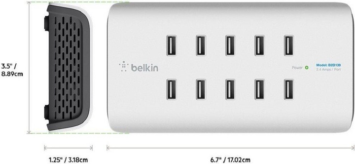 Immagine prodotto Belkin USBLadestation (120 W)