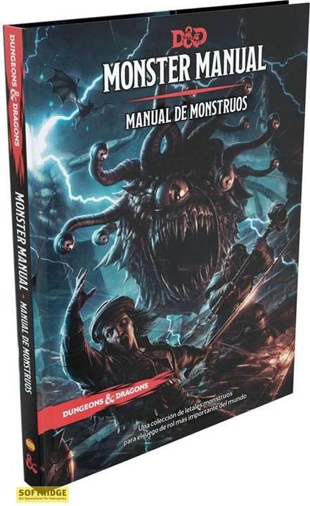 Actual product image Wizards of the Coast Dungeons & Dragons RPG Bestiaire Monstrueux *ESPAGNOL* (English)