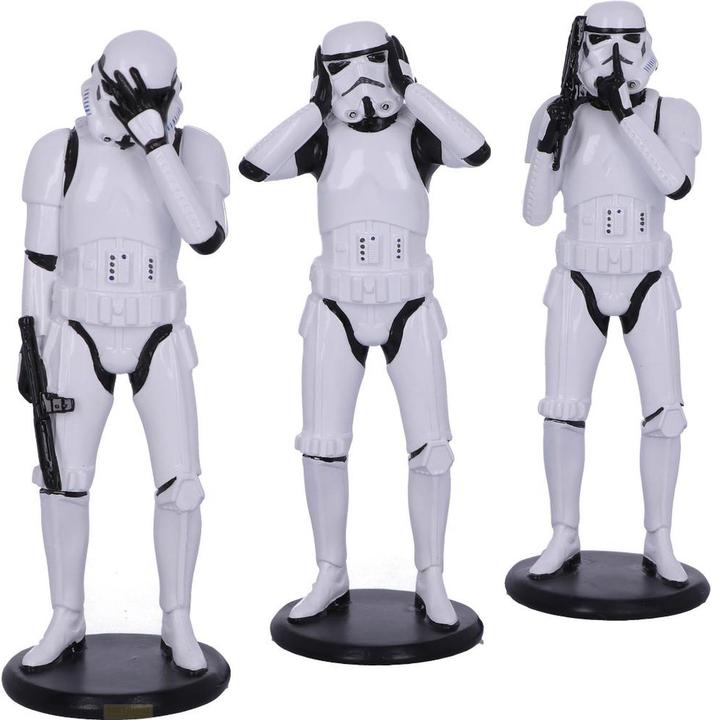 Nemesis Now Star Wars: Three Wise Stormtroopers (Set of 3)